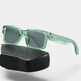 Damen Sonnenbrille Tortoise Gestell Stilvolles Design – Grun