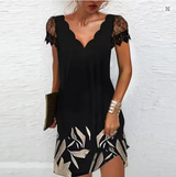 GlitterEve Kleid | Glitzerkleid – Blätter