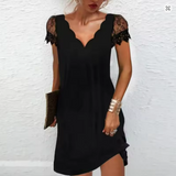 GlitterEve Kleid | Glitzerkleid – Schwarz