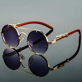 Pia | Auffallende Unisex-Sonnenbrille – Grau