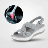 Kristina - Orthopädische Komfort-Sandalen – Grau