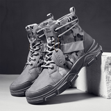 Isaiah – bequeme herrenstiefel – Grau
