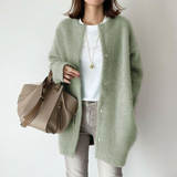 Sophie™ - Eleganter Cashmere-Cardigan – Grün