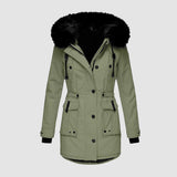 Saige – wasserdichte winterjacke für damen – Grün