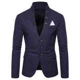 Marca – lässige herbstjacke für herren – Hellblauw