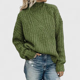 Ruchaya - Stylischer Freizeit Pullover – Grün