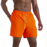 Isaac | Herren Schwimmshorts – Orange