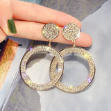 Zirkonia-Ohrringe in Gold und Silber – Gold