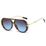 Liva | Stilvolle Sonnenbrille mit UV-Schutz – Grau / Blau