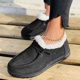 Warme damenstiefel: top-trend für kräuter & winter 2024 – Schwarz