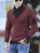 Dicker Pullover für Männer - DAMON – Rot