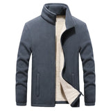 Herren Lässig-Skijacke | Winter – Grau