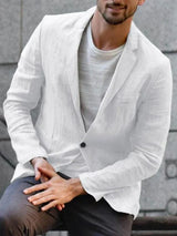 Ton – zeitloser blazer – Weiß