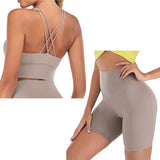 Damen Yoga Set Aus Hochwertigem Spandex – Yoga Set Kurz