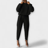 Lily – Zweiteiliges Set mit eleganter Leichtigkeit – Schwarz