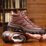 Winterstiefel für Männer | Perfekt für alle Jahreszeiten – Braun