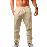 Maddoc | Stylische & Bequeme Leinenhose für den Sommer – Karamel