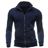 Joep – pullover mit hohem kragen – Marineblauw