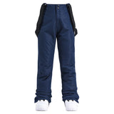 Unisex-Skihose mit Trägersystem | wintertauglich – Dunkelblau
