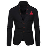 Marca – lässige herbstjacke für herren – Schwarz