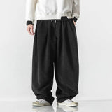 Riley - Hose mit weitem Schnitt – Schwarz