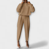 Lily – Zweiteiliges Set mit eleganter Leichtigkeit – Cofee