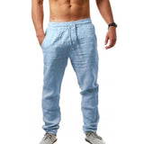 Lukas - Sommerstile Haremshosen – Hellblau