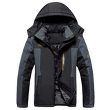Warme und wasserdichte Winterjacke für Männer - Antonio – Schwarz