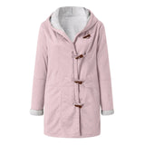 ISABELLA  - Fleece-Wildlederjacke – Rosa