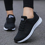 Damen Freizeitschuhe | geschlossene Form mit Profilsohle – Schwarz