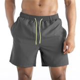 Isaac | Herren Schwimmshorts – Grau
