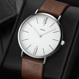 Stilvolles Herren Armband - Henry – Braun/Weiß