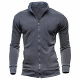 Joep – pullover mit hohem kragen – Dunkelgrau