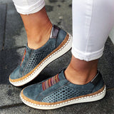 Brunette - Handgefertigte Schuhkollektion – Blau