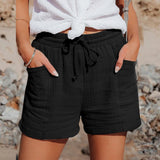 MINA - Elegante Shorts für Frauen – Schwarz
