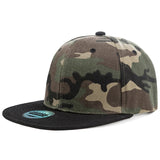 Rafał – Klassische Kappe – Schwarz Camouflage