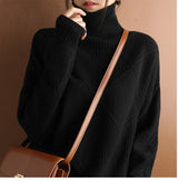 Dicker Pullover für Frauen - NALI – Schwarz