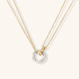 Harper Goldkette Halskette – Zweifarbig