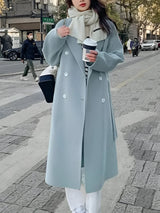Mireille | Genieße mühelosen Stil & Wärme – Blau