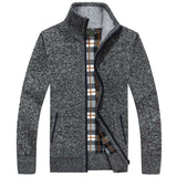 TOMAS – Baumwolljacke für Herren – Dunkelgrau