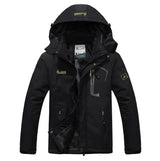 WIND-UND WASSERDICHTE JACKE - UNCO – Schwarz