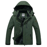 WIND-UND WASSERDICHTE JACKE - UNCO – Dunkelgrün
