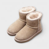 Milena – Gefütterte Winter-Boots mit Knöchelhöhe – Beige