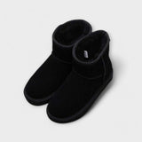 Milena – Gefütterte Winter-Boots mit Knöchelhöhe – Schwarz
