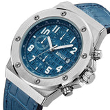 Elegante Luxus-Chronographuhr – Blau