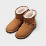 Milena – Gefütterte Winter-Boots mit Knöchelhöhe – Braun