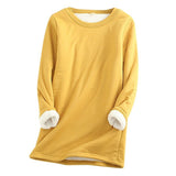 Sigrid – damen-fleecepullover – Gelb