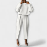 Lily – Zweiteiliges Set mit eleganter Leichtigkeit – Weiß
