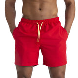 Isaac | Herren Schwimmshorts – Rot