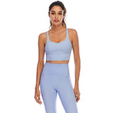 Design, Fitness Sportkleidung – Hellblau set